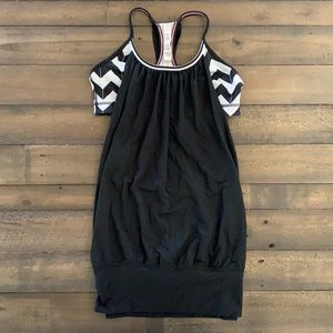 Lululemon racerback tank with built in bra